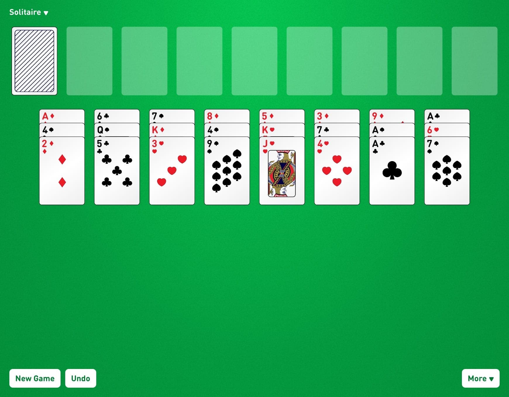 SPIDER SOLITAIRE - Play Online for Free!