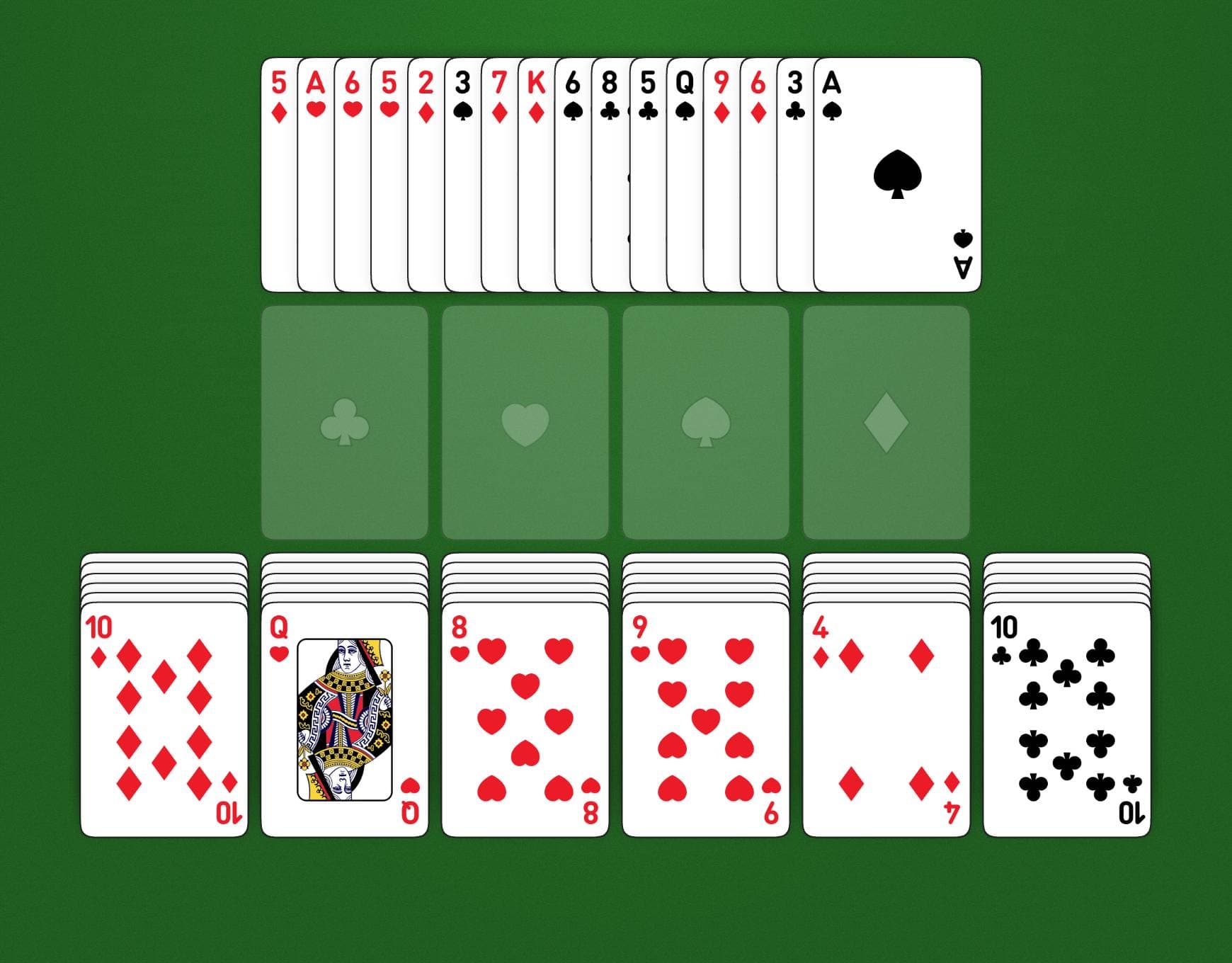 Disposição do jogo Wildflower