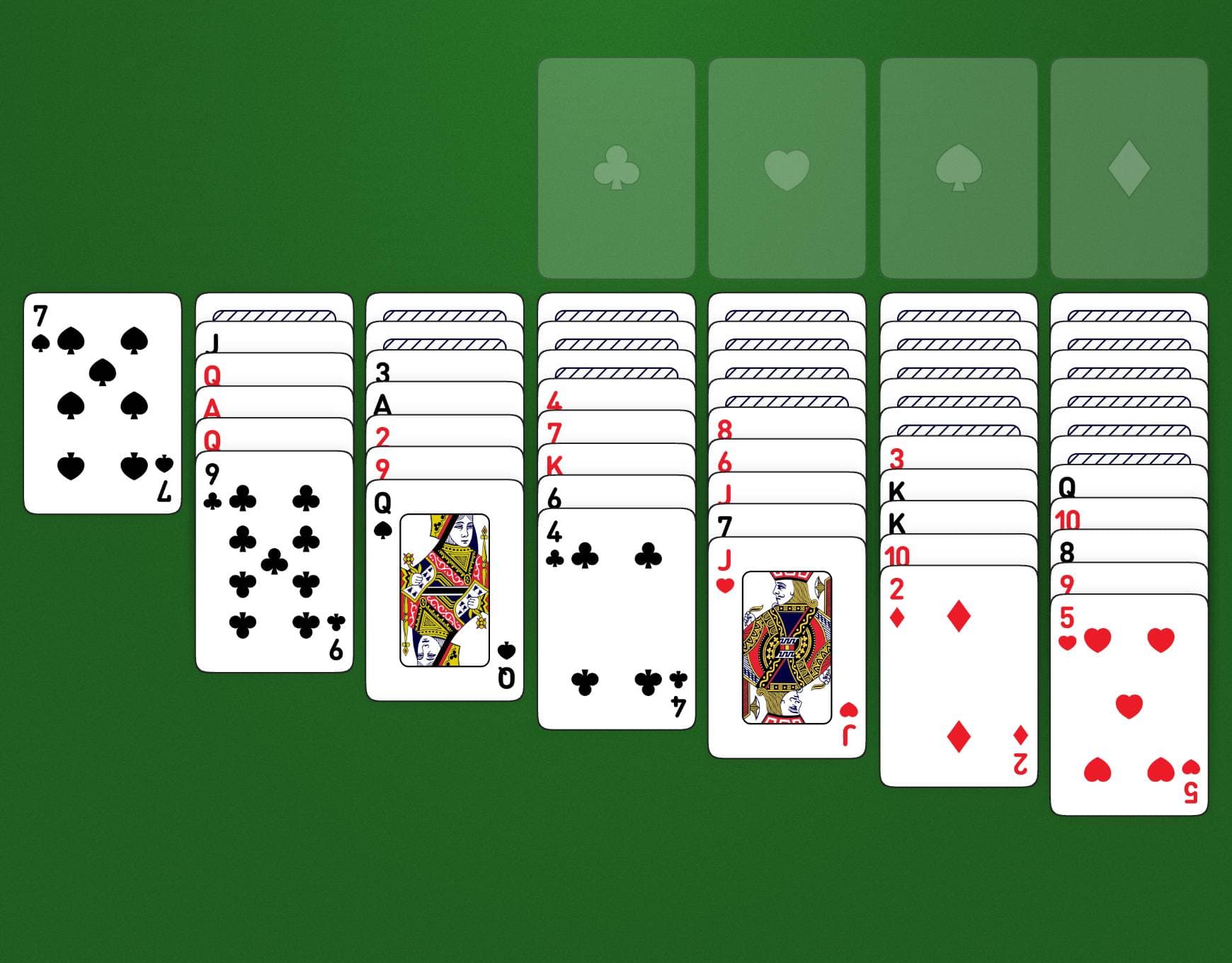 Disposición del Solitario Yukon