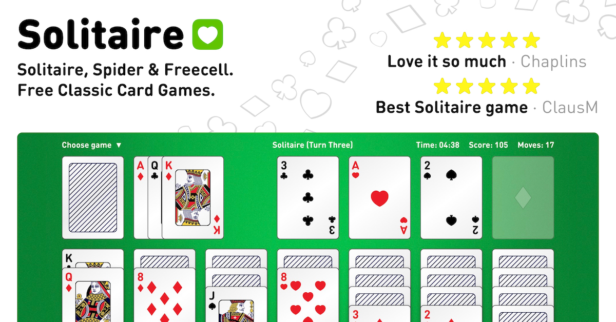 SOLITAIRE GAMES ㅡ Free Online ㅡ Full Screen! Play. Download.