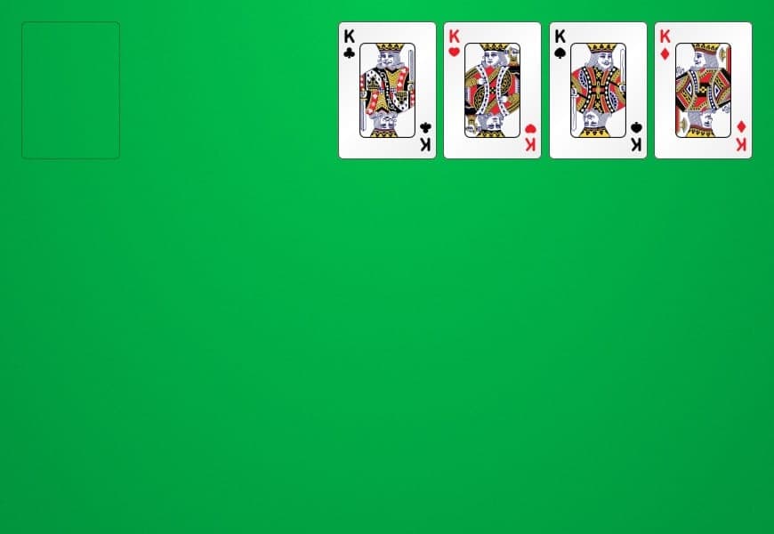 Summary of solitaire rules