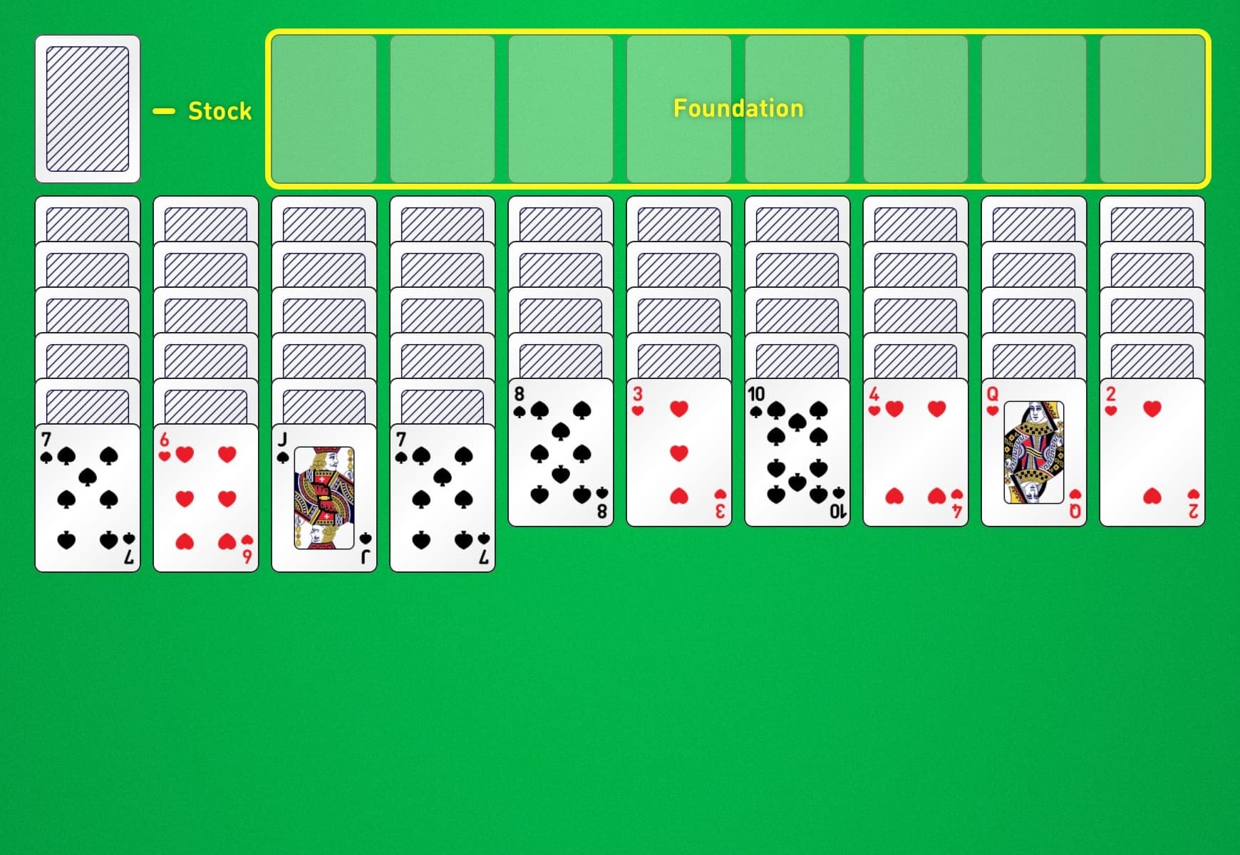péndulo colina Paja Spider Solitaire - Play Online | Free Solitaire Games